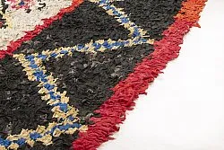 Marokkaanse Berber tapijt Boucherouite 335 x 125 cm
