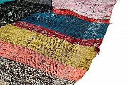 Marokkaanse Berber tapijt Boucherouite 135 x 230 cm