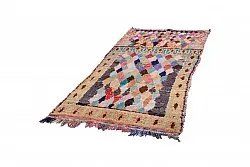 Marokkaanse Berber tapijt Boucherouite 255 x 115 cm