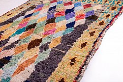 Marokkaanse Berber tapijt Boucherouite 255 x 115 cm