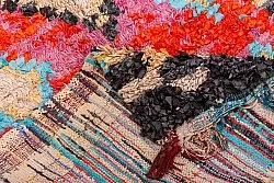 Marokkaanse Berber tapijt Boucherouite 235 x 105 cm