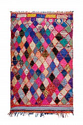 Marokkaanse Berber tapijt Boucherouite 260 x 160 cm