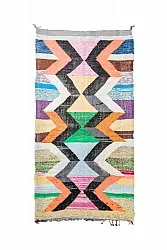 Marokkaanse Berber tapijt Boucherouite 155 x 295 cm