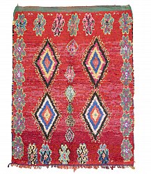 Marokkaanse Berber tapijt Boucherouite 225 x 165 cm