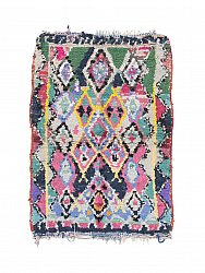Marokkaanse Berber tapijt Boucherouite 160 x 110 cm