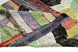 Marokkaanse Berber tapijt Boucherouite 130 x 245 cm