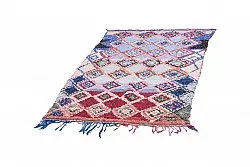 Marokkaanse Berber tapijt Boucherouite 210 x 125 cm