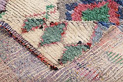 Marokkaanse Berber tapijt Boucherouite 240 x 110 cm