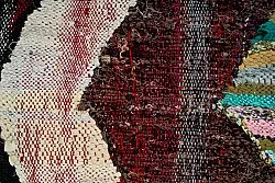 Marokkaanse Berber tapijt Boucherouite 140 x 230 cm