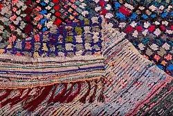 Marokkaanse Berber tapijt Boucherouite 230 x 125 cm