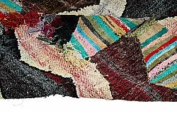 Marokkaanse Berber tapijt Boucherouite 140 x 230 cm