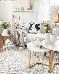 Wollen-vloerkleed - Luna (beige)