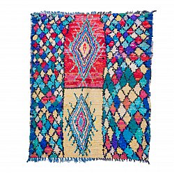 Marokkaanse Berber tapijt Boucherouite 155 x 135 cm