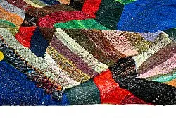 Marokkaanse Berber tapijt Boucherouite 150 x 275 cm