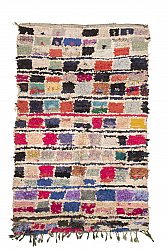 Marokkaanse Berber tapijt Boucherouite 230 x 135 cm