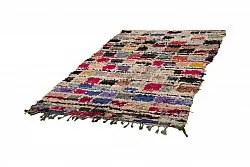 Marokkaanse Berber tapijt Boucherouite 230 x 135 cm