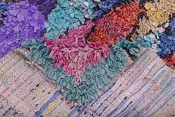Marokkaanse Berber tapijt Boucherouite 175 x 135 cm
