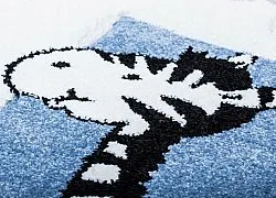 Kindervloerkleed - Indigo Kids (blauw)