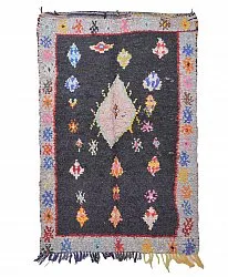 Marokkaanse Berber tapijt Boucherouite 195 x 120 cm