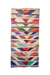 Marokkaanse Berber tapijt Boucherouite 165 x 350 cm