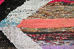 Marokkaanse Berber tapijt Boucherouite 140 x 245 cm