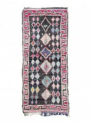 Marokkaanse Berber tapijt Boucherouite 310 x 130 cm