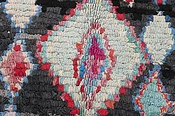 Marokkaanse Berber tapijt Boucherouite 310 x 130 cm