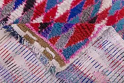 Marokkaanse Berber tapijt Boucherouite 220 x 110 cm
