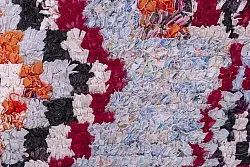 Marokkaanse Berber tapijt Boucherouite 250 x 125 cm