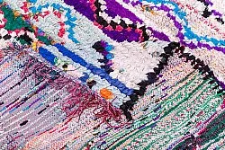 Marokkaanse Berber tapijt Boucherouite 205 x 140 cm