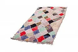 Marokkaanse Berber tapijt Boucherouite 240 x 115 cm