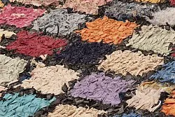 Marokkaanse Berber tapijt Boucherouite 230 x 140 cm
