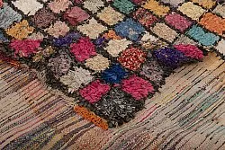 Marokkaanse Berber tapijt Boucherouite 230 x 140 cm