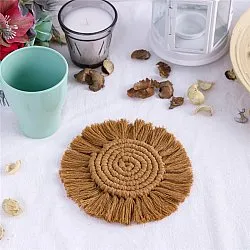 Onderzetters 4-pack - Esme (bruin)