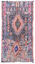 Marokkaanse Berber tapijt Boucherouite 230 x 125 cm