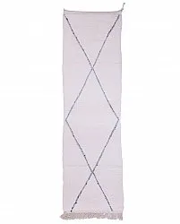 Kelim Marokkaanse Berber tapijt Beni Ouarain 290 x 80 cm