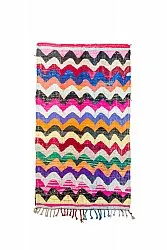 Marokkaanse Berber tapijt Boucherouite 150 x 260 cm