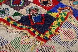 Marokkaanse Berber tapijt Boucherouite 290 x 145 cm