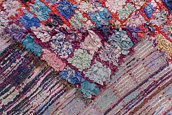 Marokkaanse Berber tapijt Boucherouite 255 x 125 cm