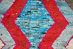 Marokkaanse Berber tapijt Boucherouite 115 x 220 cm
