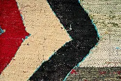 Marokkaanse Berber tapijt Boucherouite 130 x 225 cm