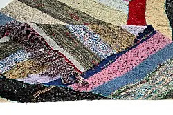 Marokkaanse Berber tapijt Boucherouite 130 x 225 cm
