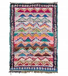 Marokkaanse Berber tapijt Boucherouite 195 x 135 cm