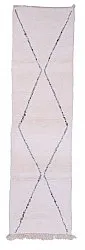 Kelim Marokkaanse Berber tapijt Beni Ouarain 350 x 90 cm