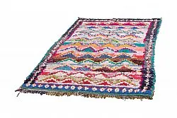 Marokkaanse Berber tapijt Boucherouite 195 x 135 cm