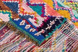 Marokkaanse Berber tapijt Boucherouite 195 x 135 cm