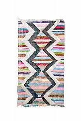 Marokkaanse Berber tapijt Boucherouite 145 x 245 cm