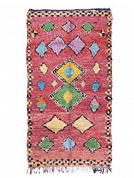 Marokkaanse Berber tapijt Boucherouite 290 x 160 cm