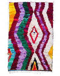 Marokkaanse Berber tapijt Boucherouite 250 x 160 cm