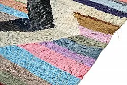 Marokkaanse Berber tapijt Boucherouite 145 x 245 cm